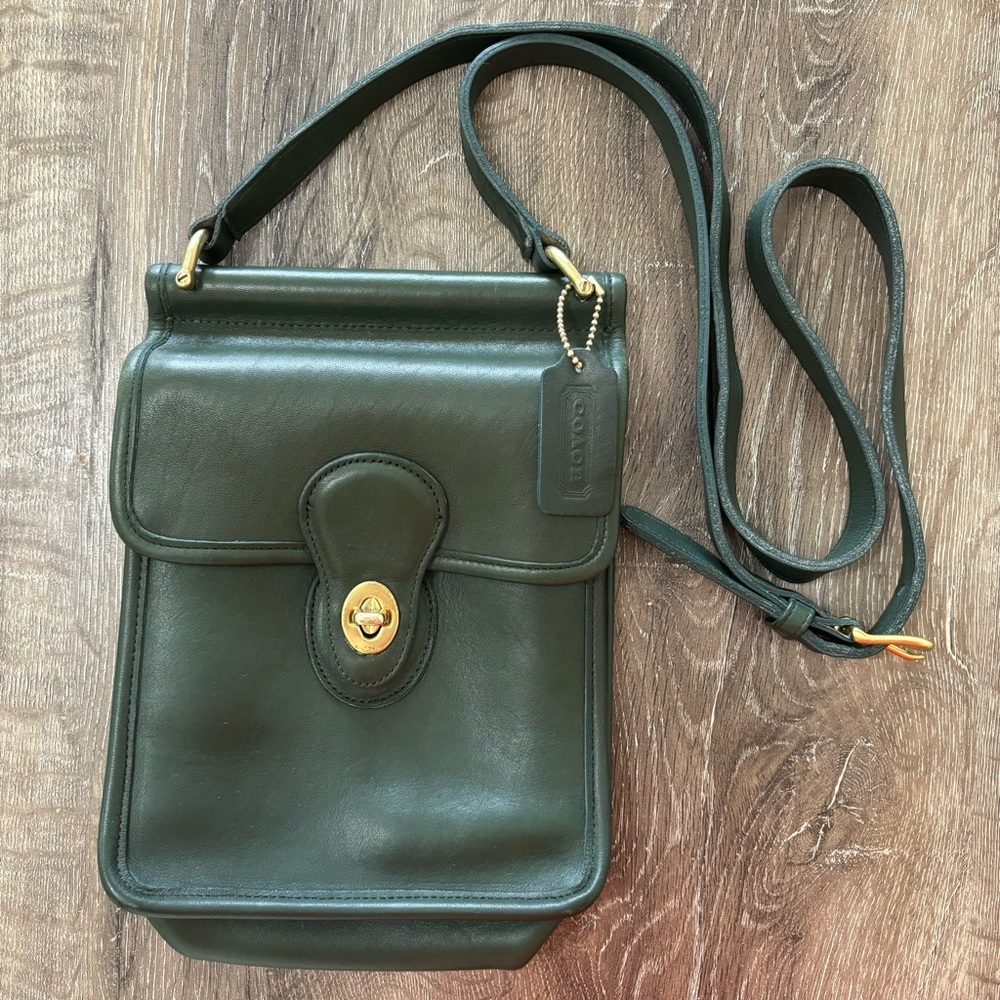 Coach Vintage Bottle Green Murphy Bag 9930